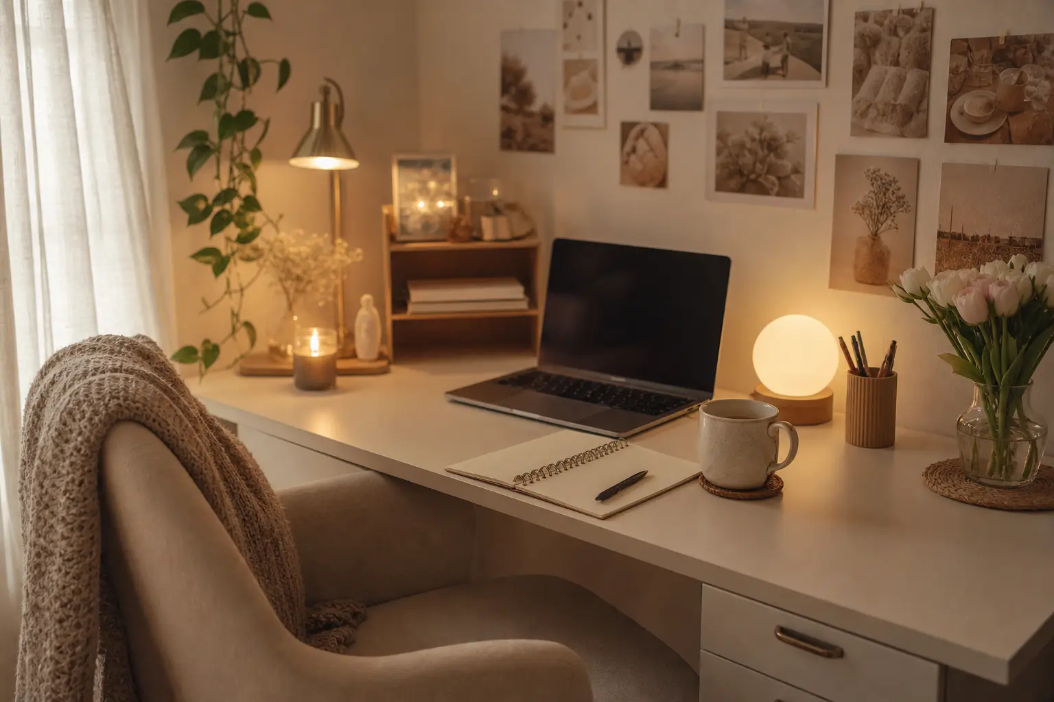 Cozy Desk Setup Ideas