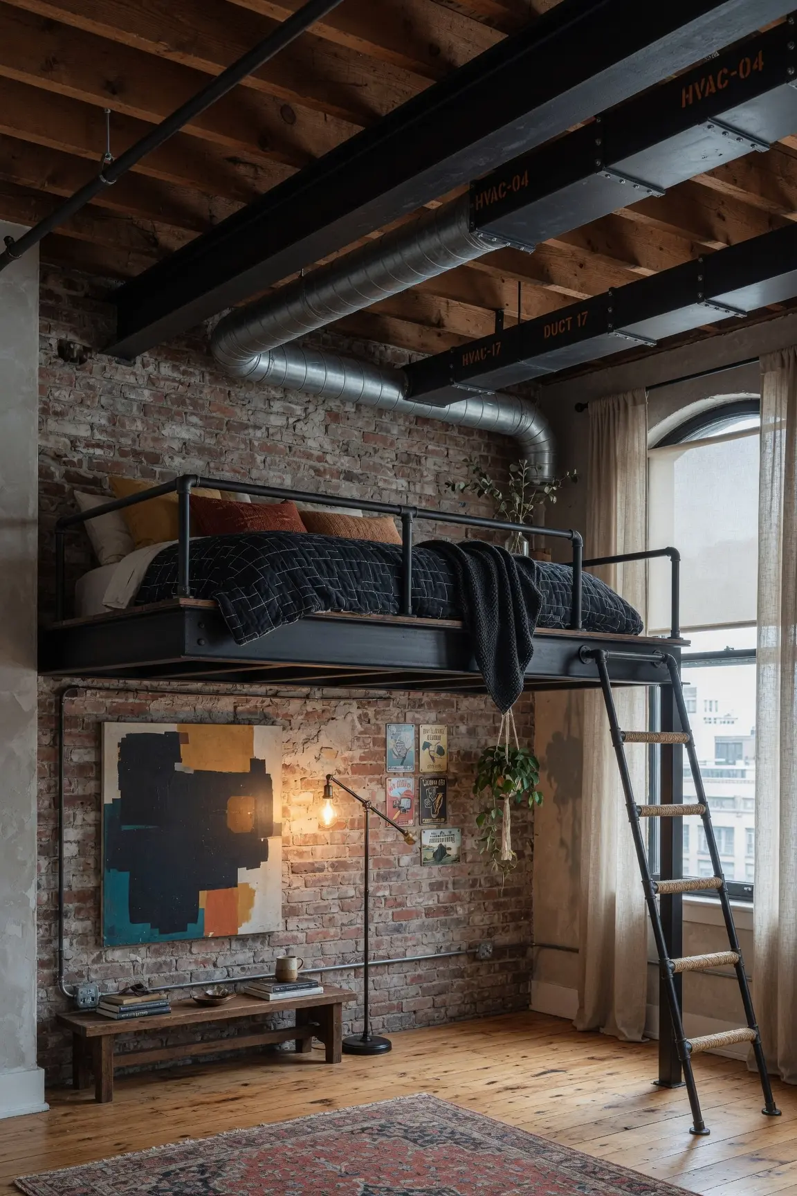 Aesthetic Loft Bedroom Ideas