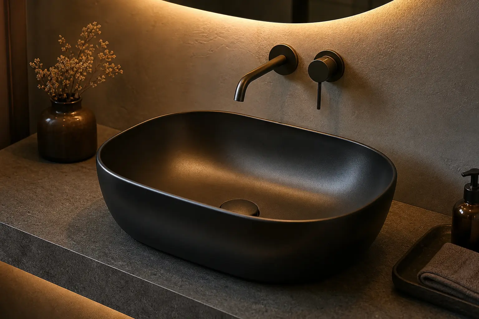 Black Ceramic Wash Basin Ideas