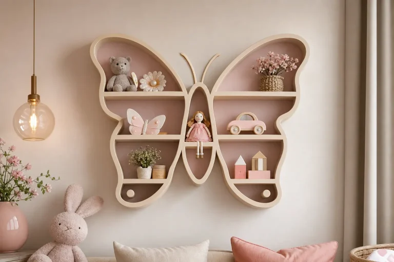Butterfly Wall Shelf Ideas for Stylish Home Decor