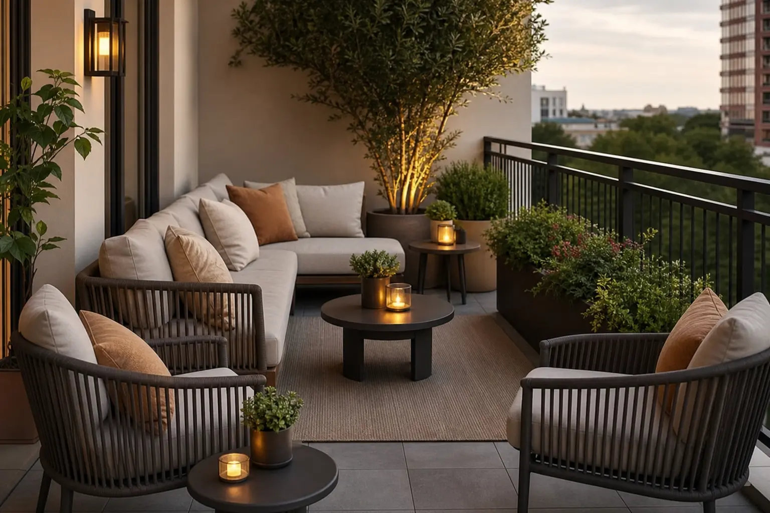 Modern Balcony Decor Ideas
