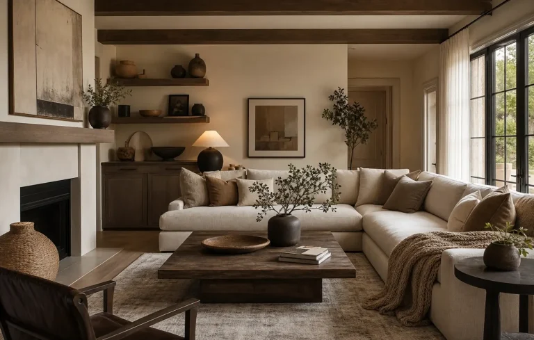 Cozy Neutral Living Room Inspiration Ideas