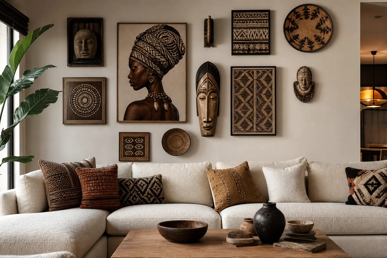 African Tribal Wall Art Decor Ideas