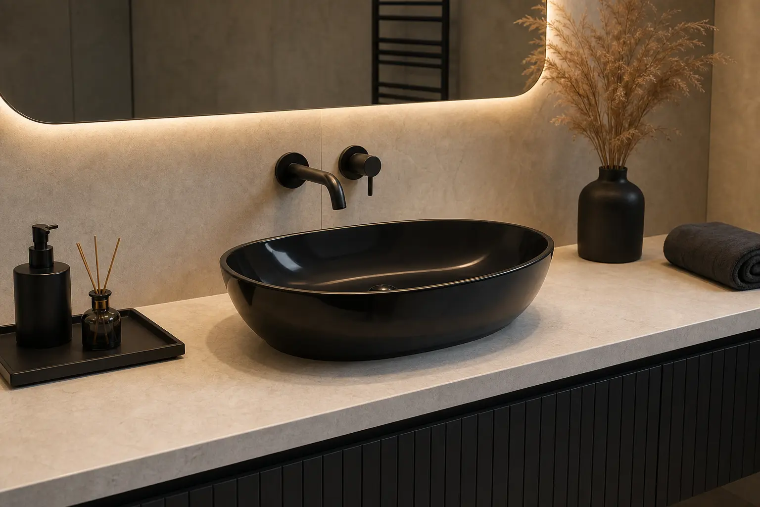 Black Ceramic Wash Basin Ideas