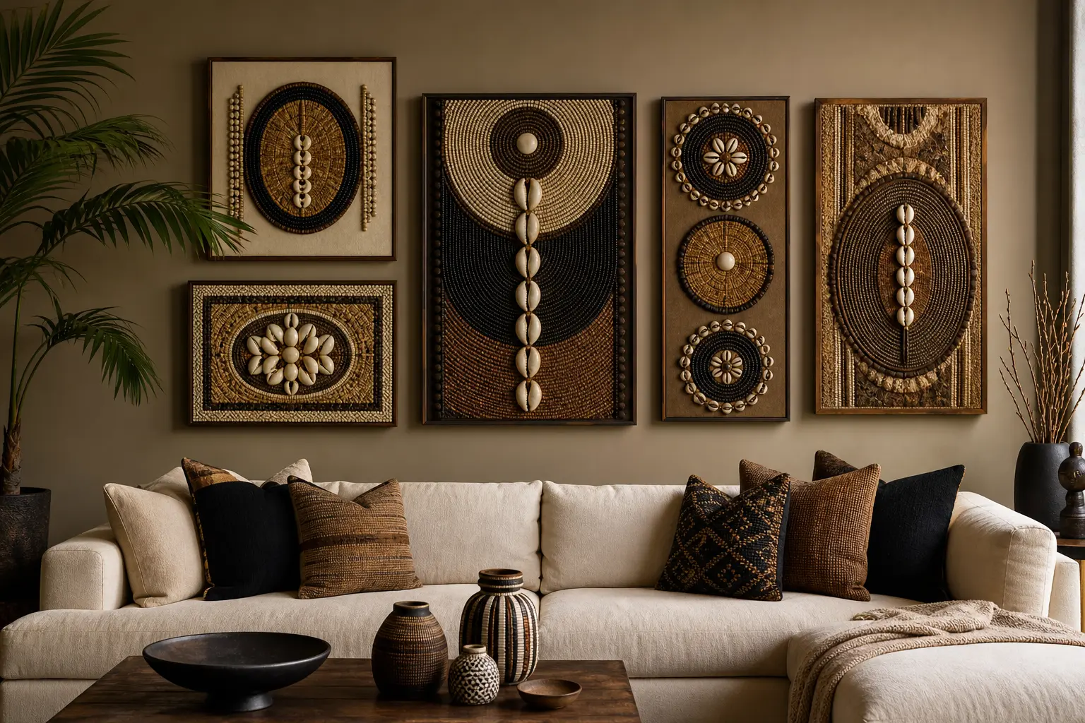 African Tribal Wall Art Decor Ideas