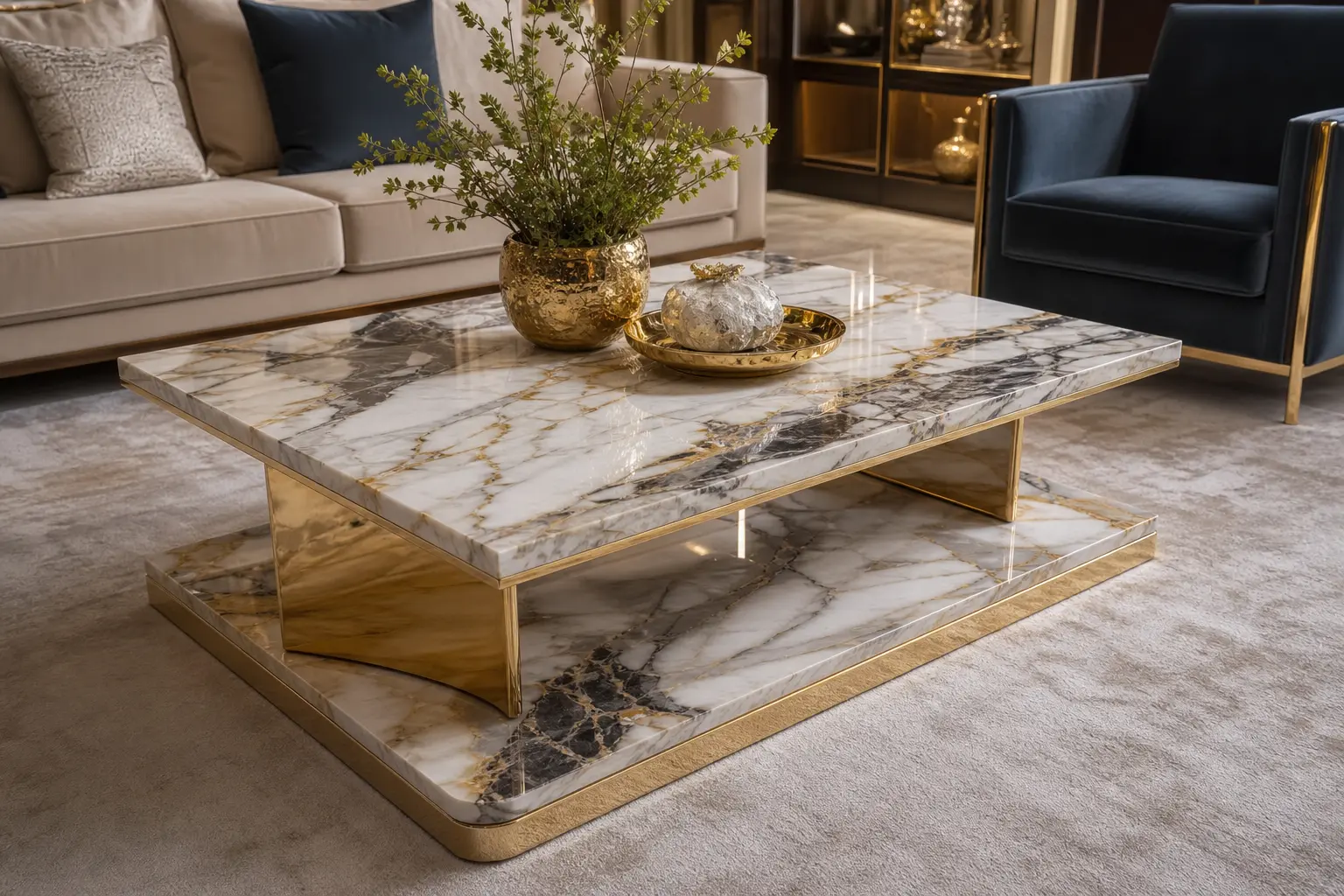 Modern Marble Coffee Table Ideas