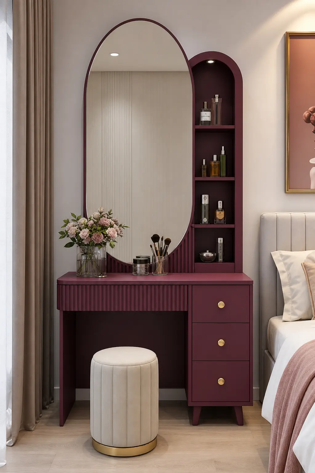 Berry Engineered Wood Dressing Table Ideas