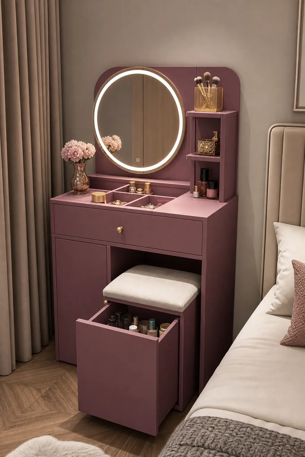 Berry Engineered Wood Dressing Table Ideas