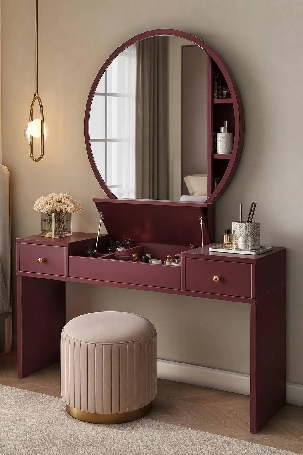 Berry Engineered Wood Dressing Table Ideas