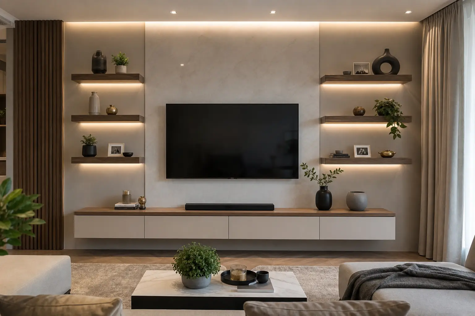 Luxury TV Wall Decor Ideas