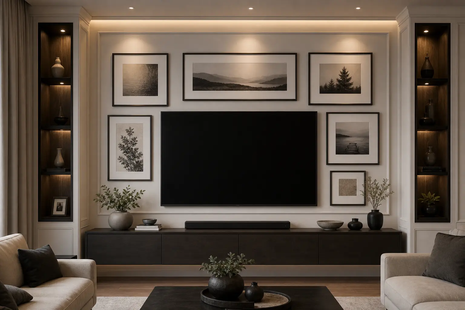 Luxury TV Wall Decor Ideas