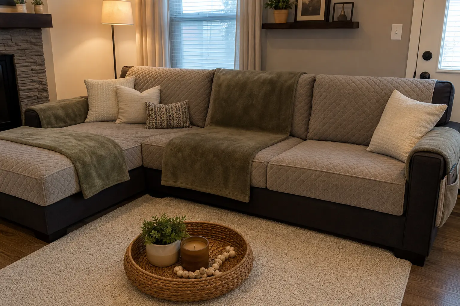 Sectional Couch Cover Ideas
