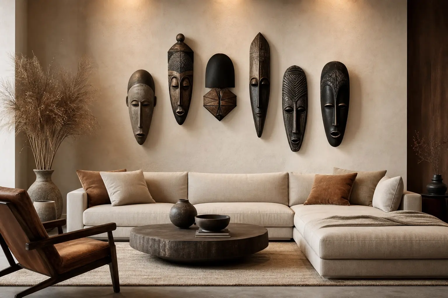 African Tribal Wall Art Decor Ideas