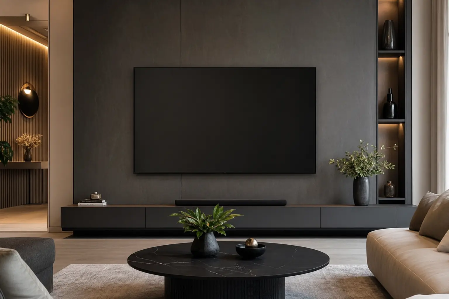 Luxury TV Wall Decor Ideas