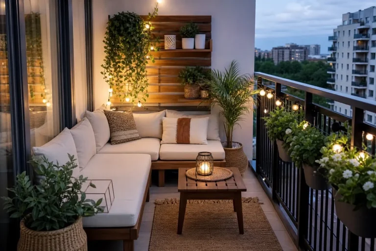 Modern Cozy Balcony Decor Ideas