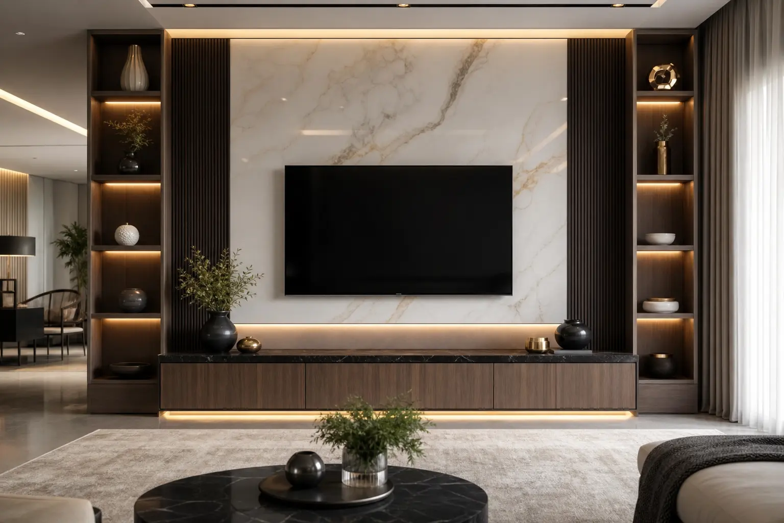 Luxury TV Wall Decor Ideas