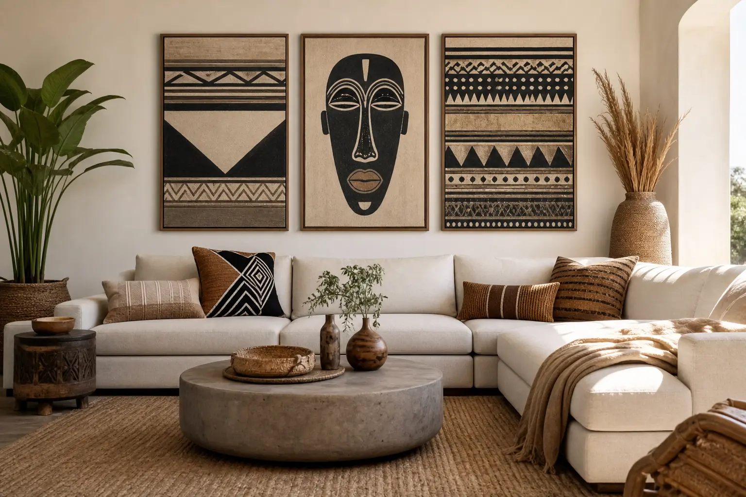 African Tribal Wall Art Decor Ideas