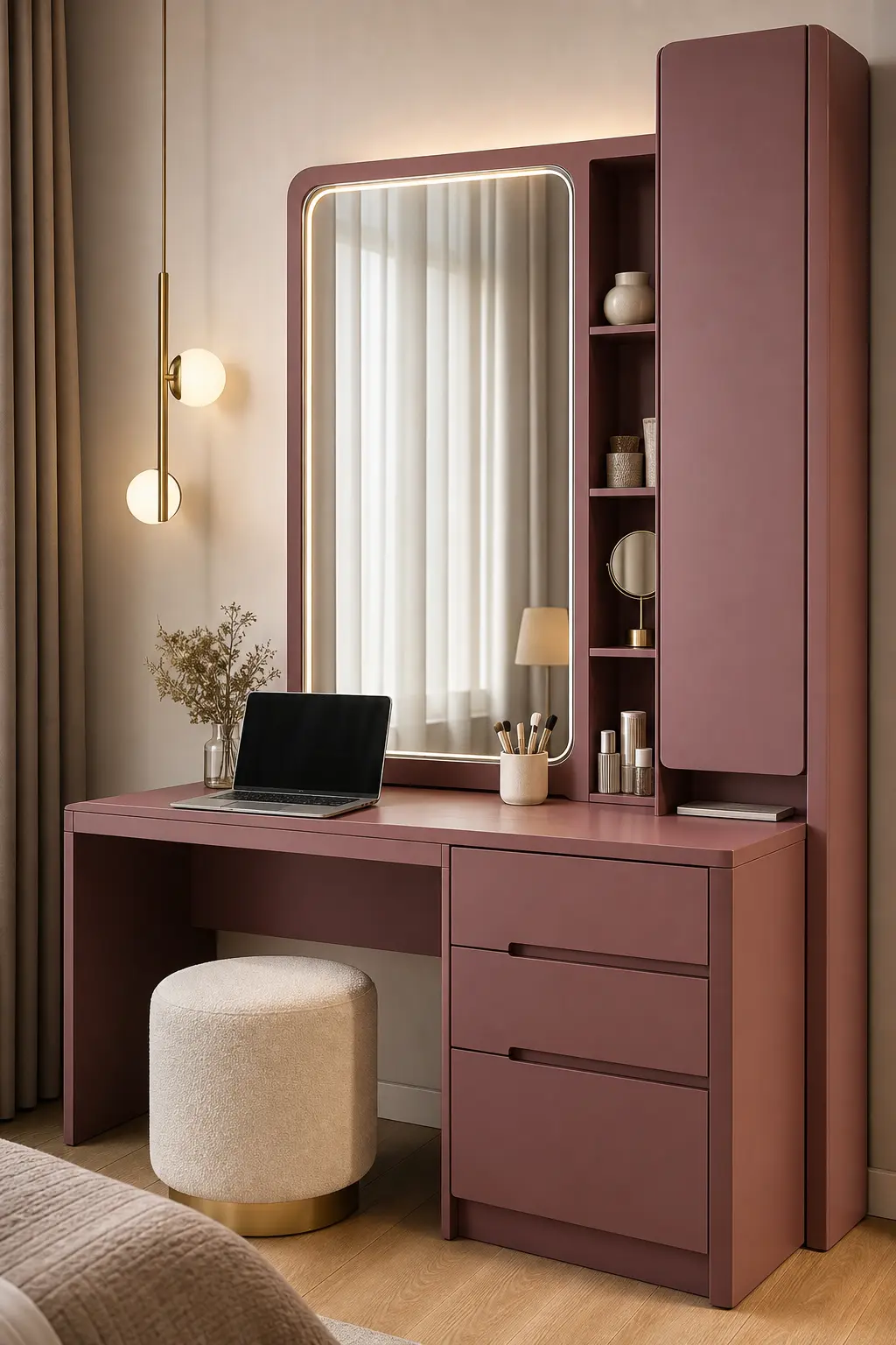 Berry Engineered Wood Dressing Table Ideas