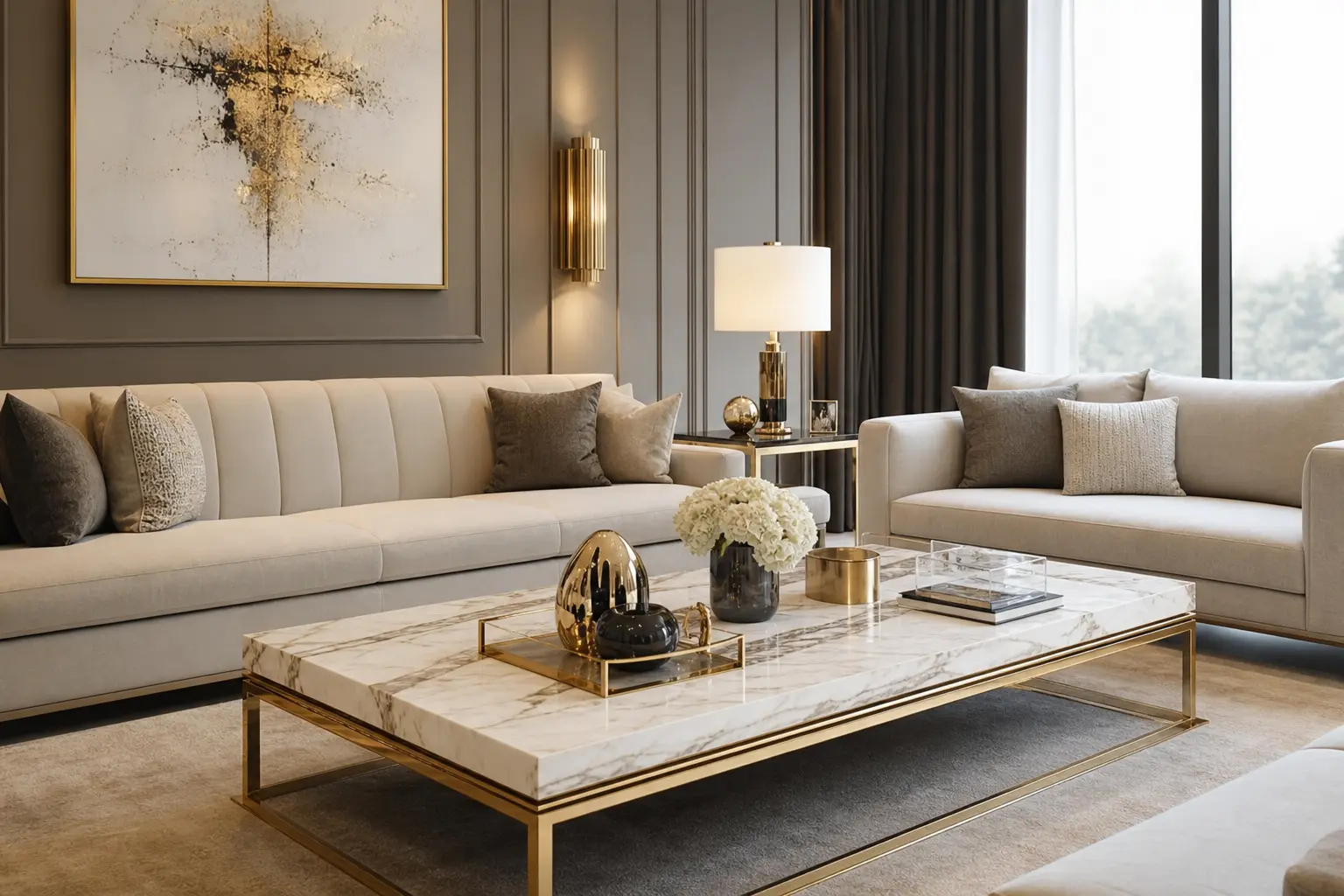 Modern Marble Coffee Table Ideas