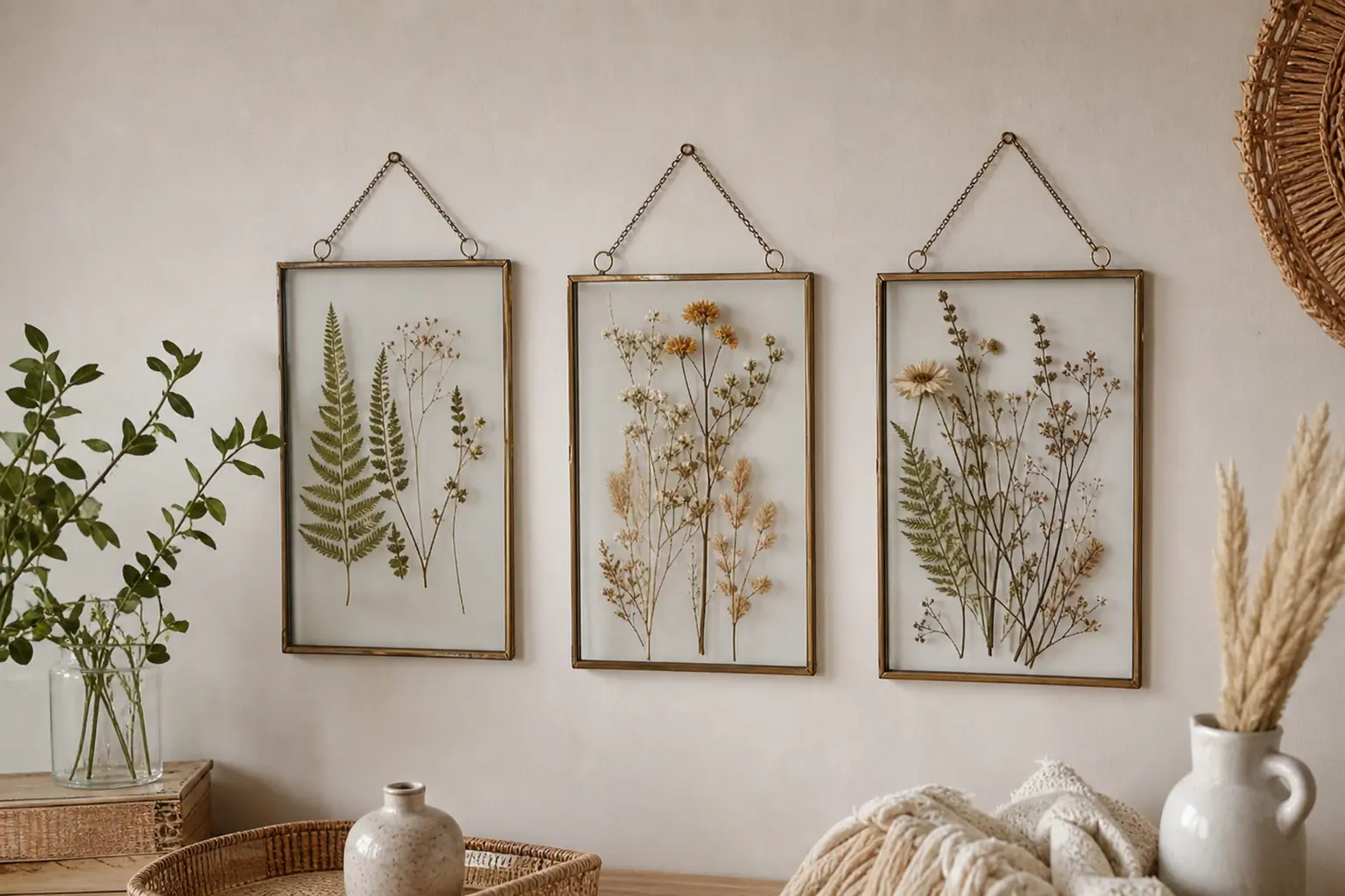 Boho Wall Frame Decor Ideas
