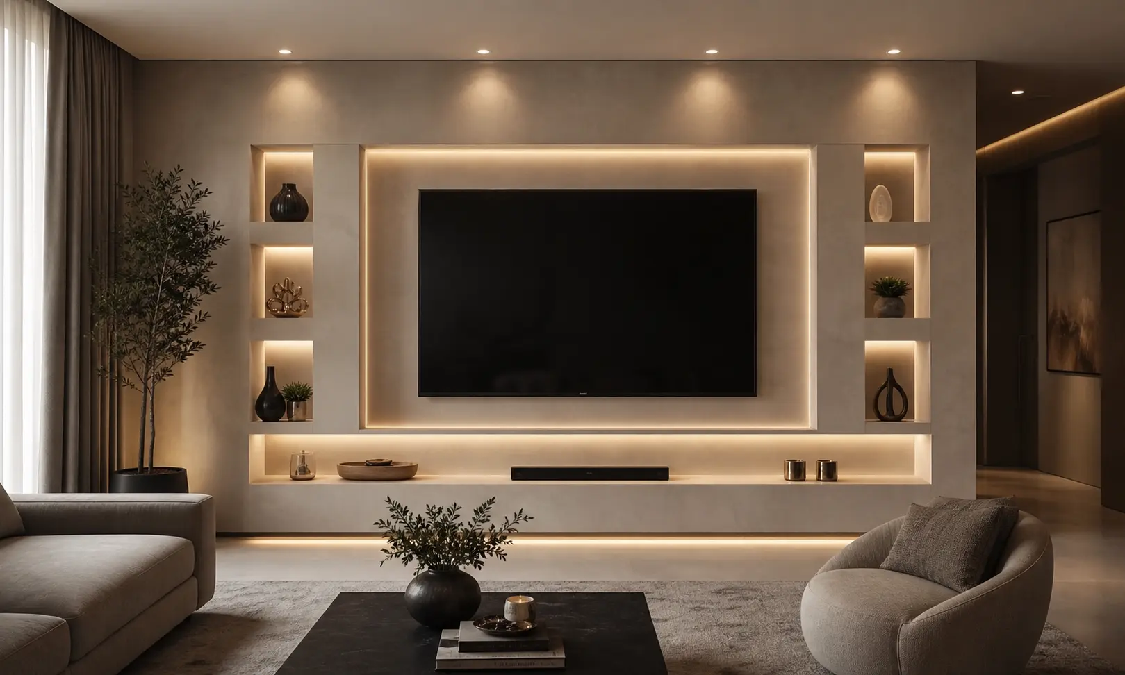 Luxury TV Wall Decor Ideas