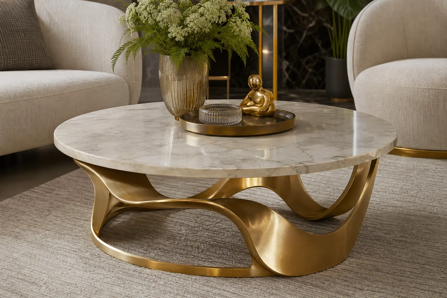 Modern Marble Coffee Table Ideas