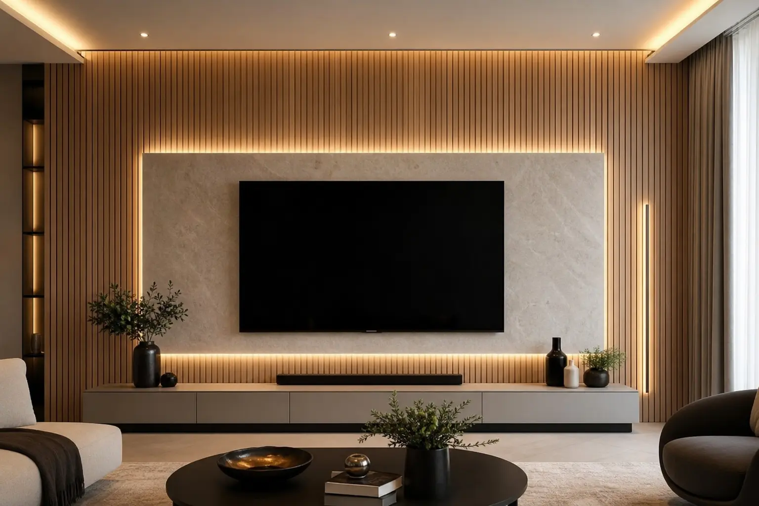 Luxury TV Wall Decor Ideas