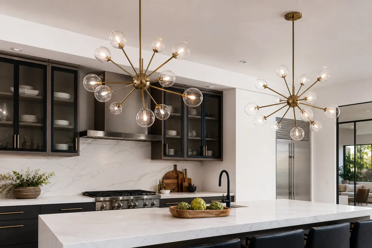 Modern Chandelier Ceiling Lamp Ideas for Kitchen