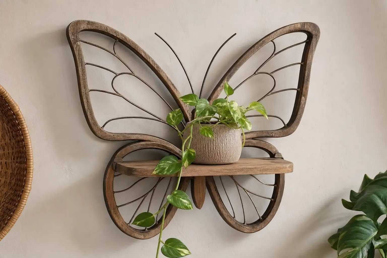 Butterfly Wall Shelf Ideas for Stylish Home Decor