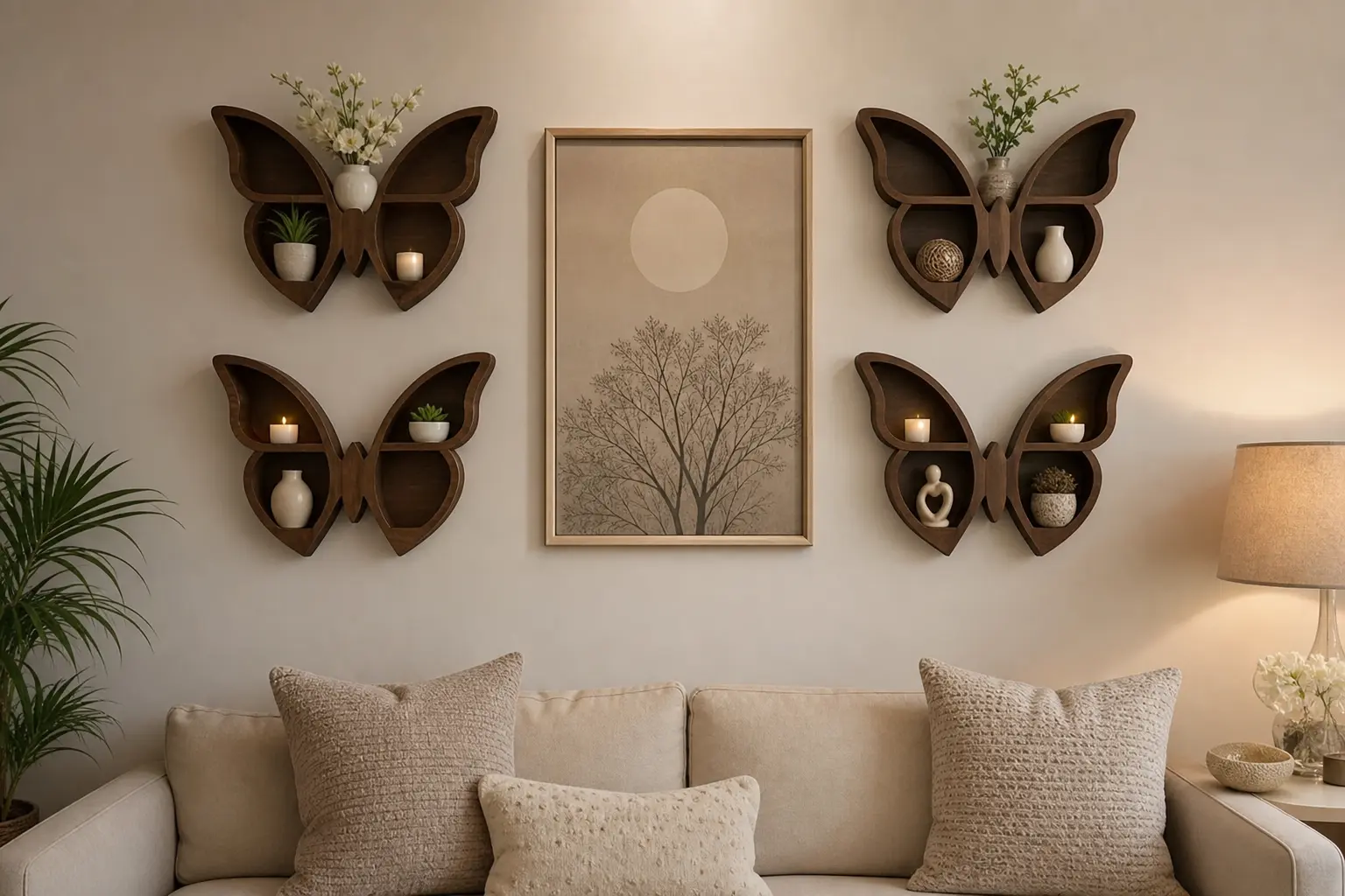 Butterfly Wall Shelf Ideas for Stylish Home Decor