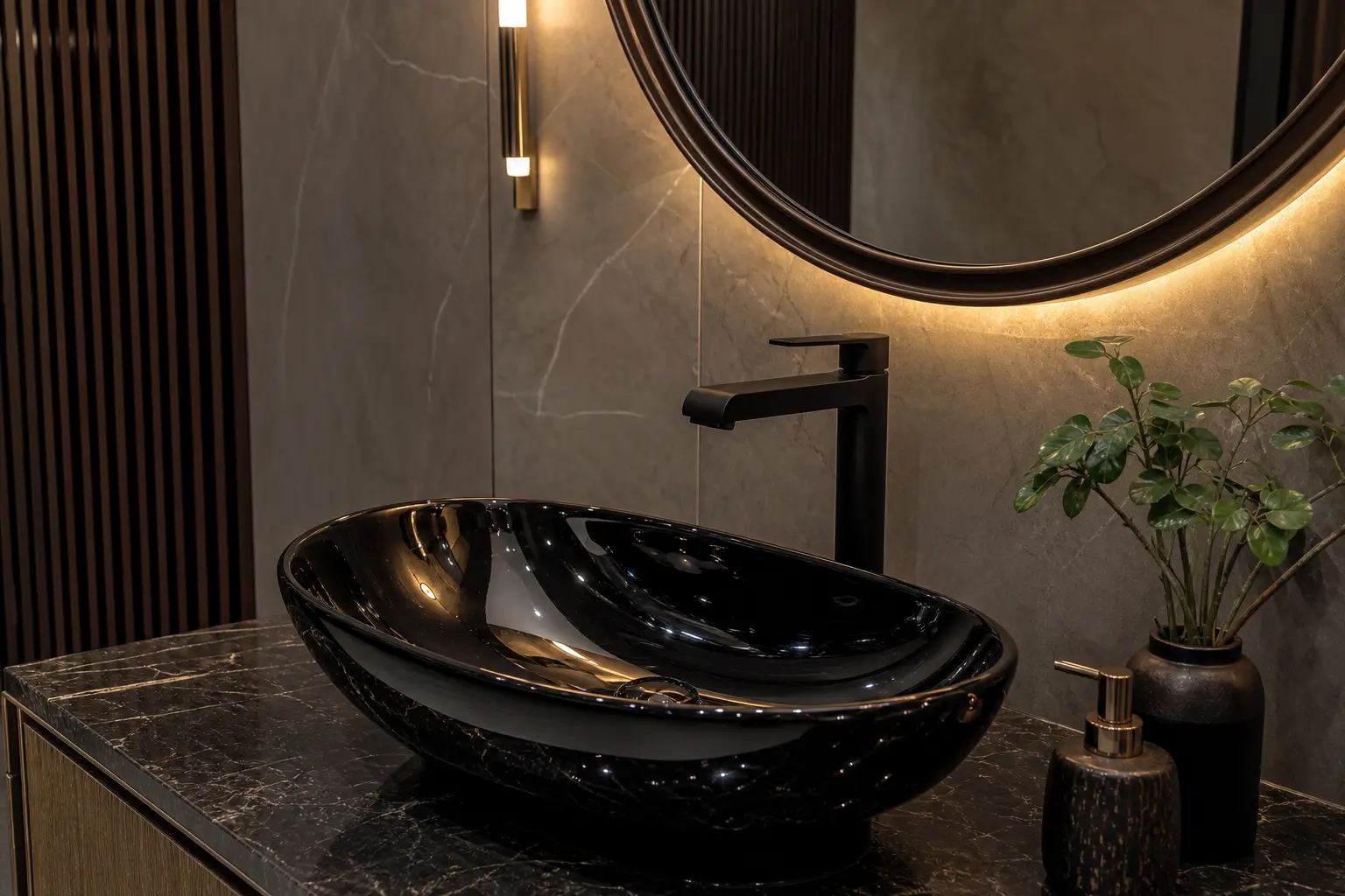 Black Ceramic Wash Basin Ideas