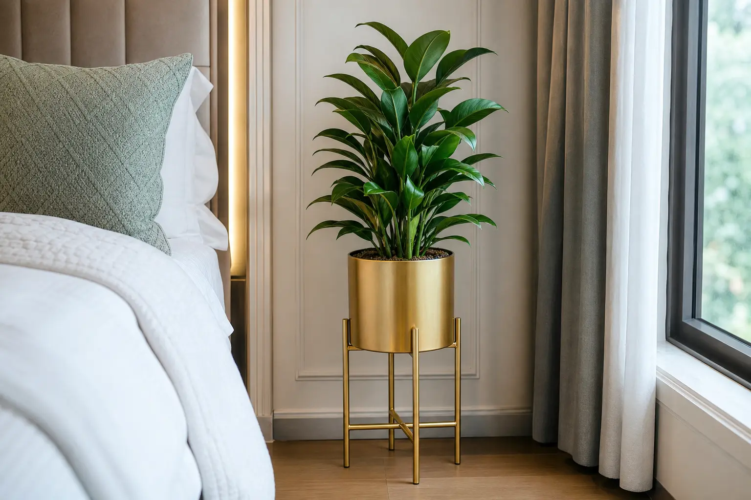 Gold Plant Stand Pot Ideas