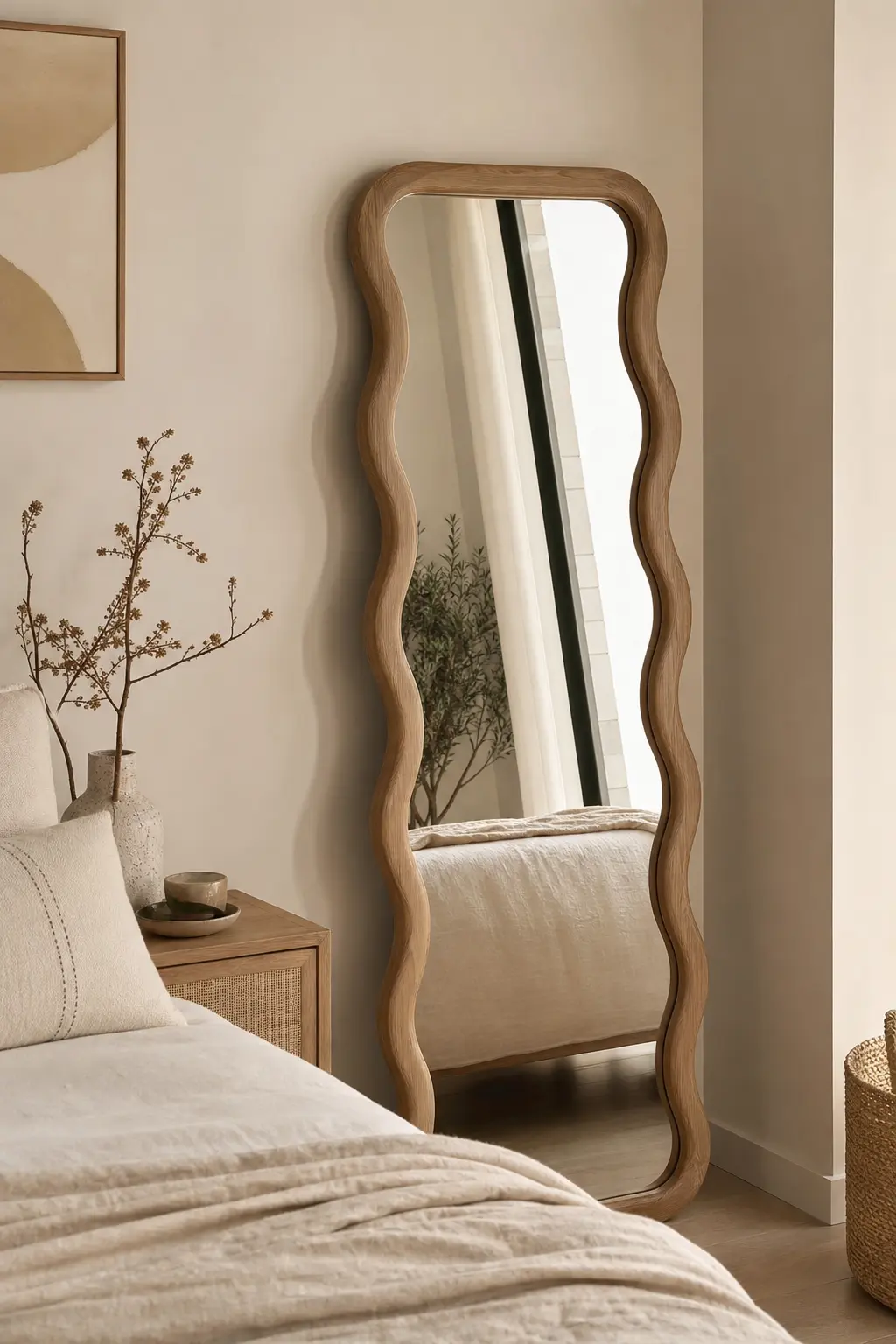 Modern Wavy Mirror Decor Ideas
