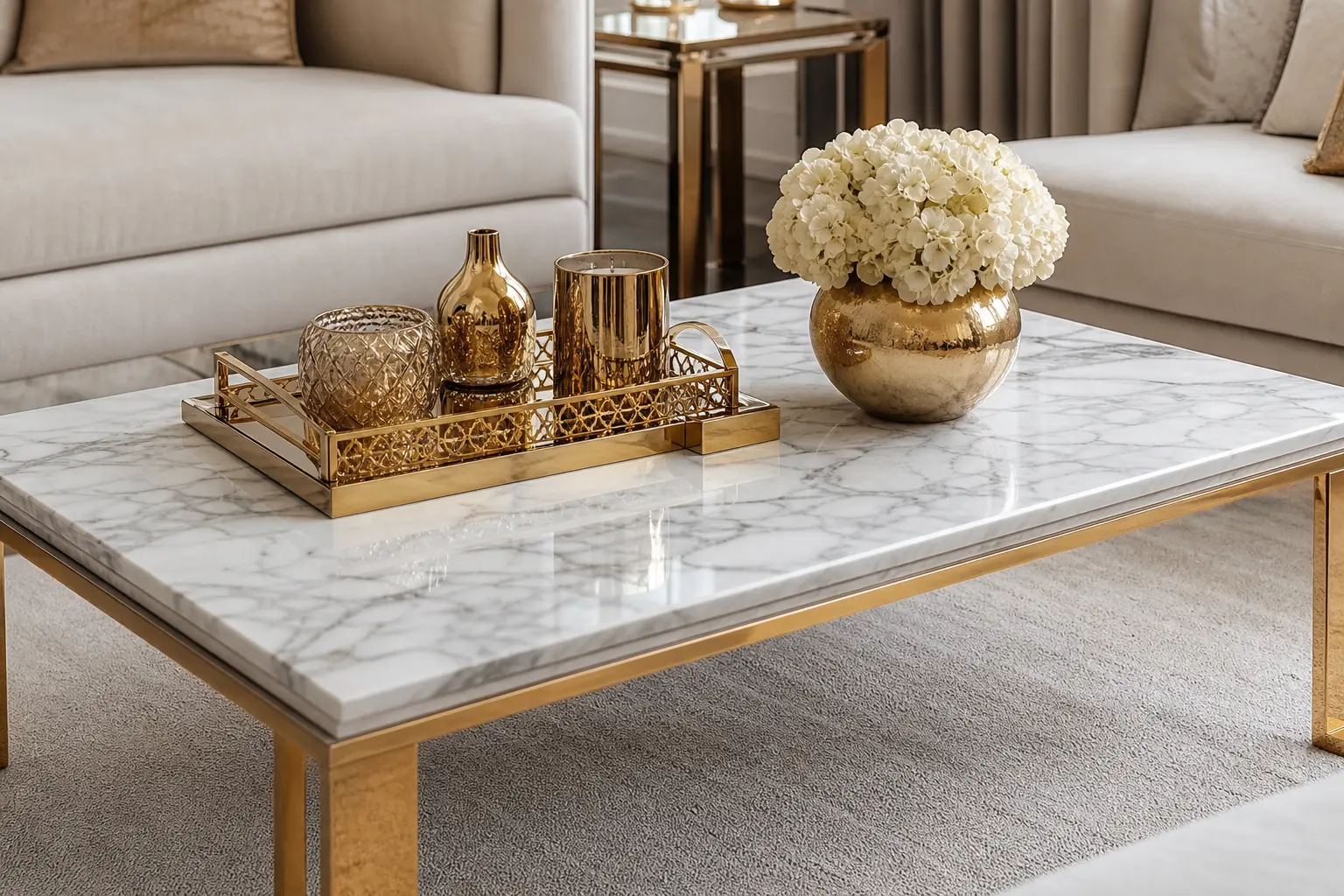 Modern Marble Coffee Table Ideas
