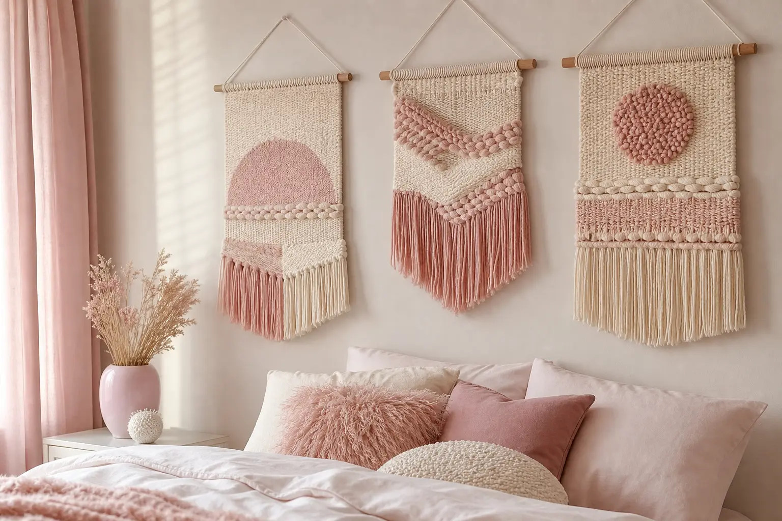 Pink Girly Room Wall Decor Ideas