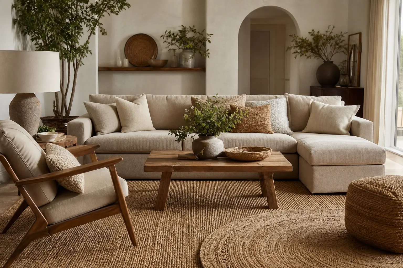 Cozy Neutral Living Room Inspiration Ideas